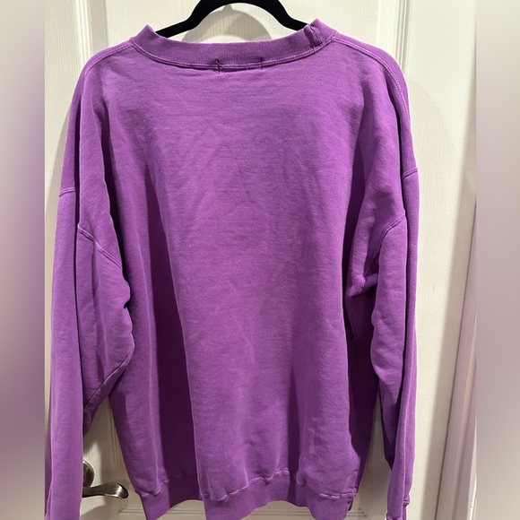 Red Eraser Vintage Sweatshirt Purple in good condition crewneck - Picture 2 of 11